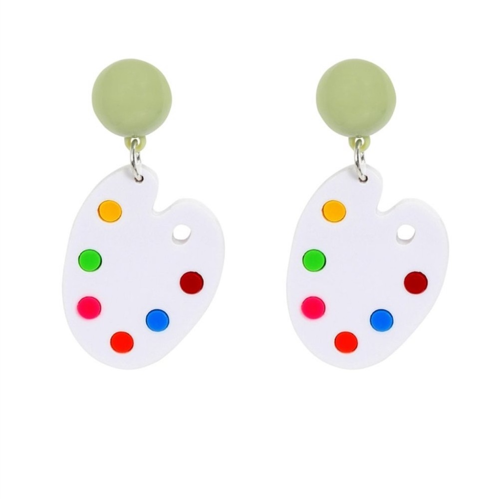 Collectif Accessories Watercolor Paint Palette Earrings